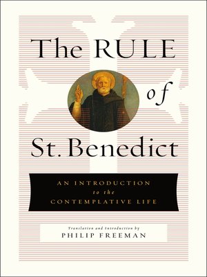 cover image of The Rule of St. Benedict